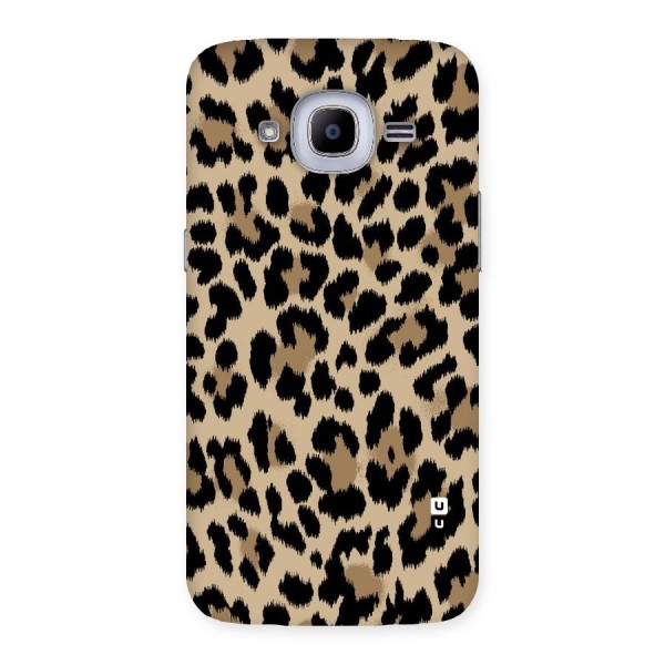 Brown Leapord Print Back Case for Samsung Galaxy J2 2016